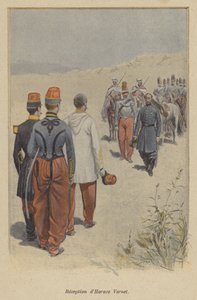 Der Empfang von Horace Vernet von after Paris