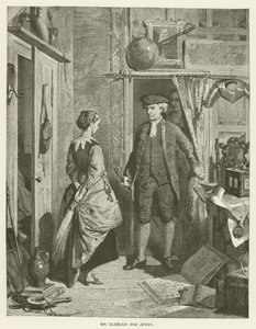 Mr. Oldbuck und Jenny von after Robert Herdman