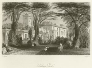 Ockham Park von after Thomas Allom