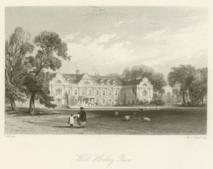 West Horsley Place von after Thomas Allom