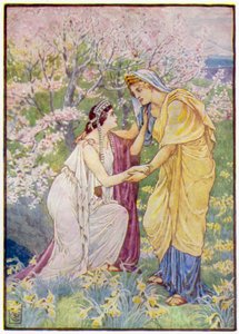 Demeter freute sich, denn ihre Tochter war an ihrer Seite