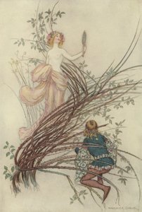 Geoffrey Chaucer, Gedicht von after Warwick Goble
