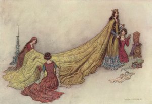 Geoffrey Chaucer, Die Geschichte des Klerikers von after Warwick Goble
