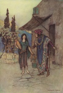 Geoffrey Chaucer, Die Geschichte des Klerikers von after Warwick Goble