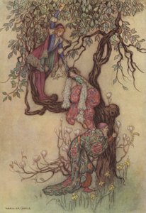Geoffrey Chaucer, Die Geschichte des Kaufmanns von after Warwick Goble
