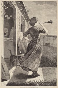 Das Abendhorn von after Winslow Homer