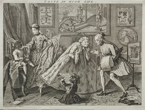Geschmack im hohen Leben von after a design by William Hogarth