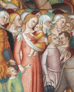 Durchquerung des Roten Meeres, Szene aus den Geschichten des Alten Testaments von also Manfredi de Battilori Bartolo di Fredi