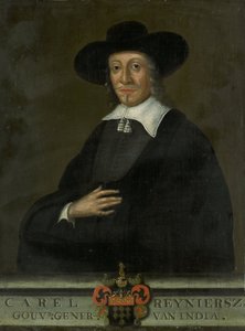 Porträt von Karel Reyniersz, Generalgouverneur der Niederländischen Ostindien von anonymous (copy after)