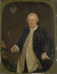 Porträt von Petrus Albertus van der Parra, Generalgouverneur der Niederländischen Ostindien-Kompanie von anonymous (copy after)