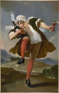 Zur guten Flasche. Weinhändler-Schild, Paris