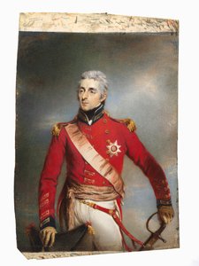 Porträt von Arthur Wellesley, später 1. Herzog von Wellington von attributed to John Wright