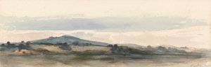 Bardon Hill, Charnwood Forest, Leicestershire von attributed to Peter DeWint