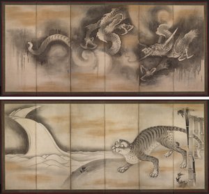 Drache und Tiger