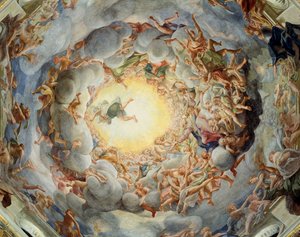 Mariä Himmelfahrt, von der Decke der Kuppel, 1526-30