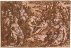 Die Häutung des Marsyas, ca. 1570-1605