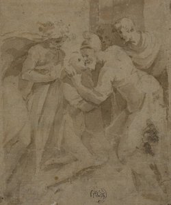 Rückkehr des verlorenen Sohnes von called Schiavone Andrea Meldolla