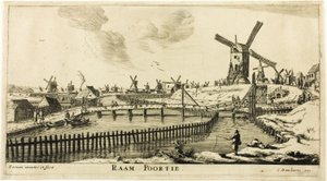 Raamtor, aus Die Acht Stadttore von Amsterdam von called Zeeman Reinier Nooms