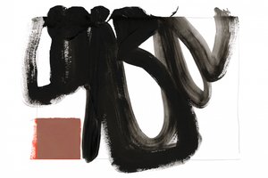 Abstrakt Schwarz und Braun von cartissi
