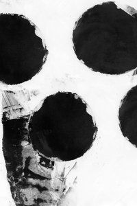 Abstrakte Schwarze Kreise von cartissi