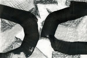 Abstrakte Schwarze Kurven von cartissi