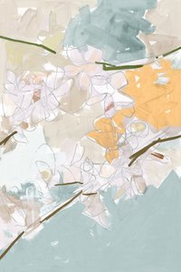 Abstrakte florale Gelassenheit