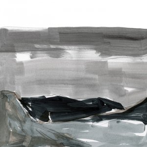 Abstrakte Graue Berge von cartissi