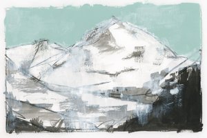 Abstrakte Berggipfel von cartissi