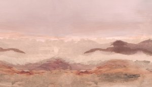 Abstrakter Rosa Horizont von cartissi