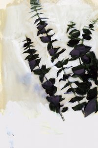 Abstraktes Violettes Laub