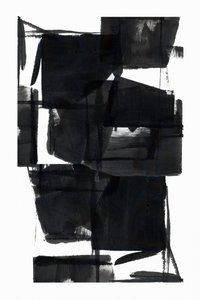Fette Schwarze Abstraktion von cartissi