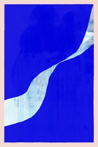 Tiefblauer Fluss von cartissi
