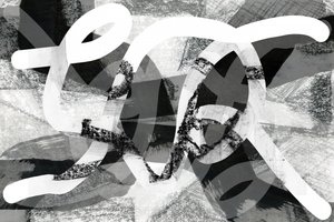 Dynamische Monochrome Abstraktion von cartissi