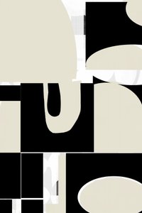 Fließende geometrische Abstraktion von cartissi