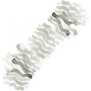 Sanfte Aquarellwellen