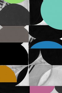 Geometrische Farbblöcke von cartissi