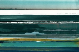 Goldener Horizont Abstrakt