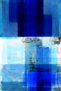 Geschichtete blaue Abstraktion von cartissi