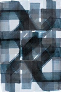 Moderne blaue Schichten von cartissi