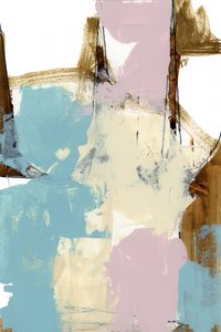 Moderner Blush-Gold-Abstrakt von cartissi