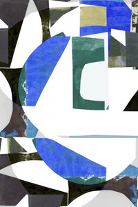 Moderne geometrische Collage von cartissi
