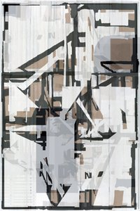 Moderne geometrische Schichten von cartissi