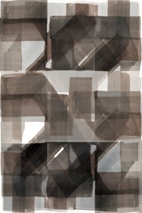 Gedämpfte geometrische Blöcke