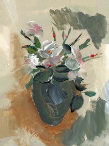 Malerisches Blumen Stillleben