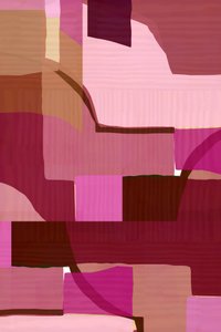 Rosa und Braune Abstraktion von cartissi