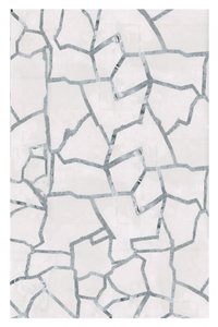 Silberne Geometrische Fragmente von cartissi