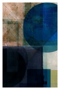 Strukturierte Blaue Geometrie
