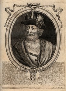 Porträt von Ludwig I. dem Frommen (778-840), König von Frankreich - Ludwig I. der 