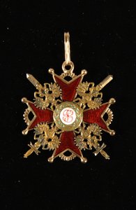 Das Abzeichen des Ordens des Heiligen Stanislaus, Dritte Klasse von decorations and medals Orders