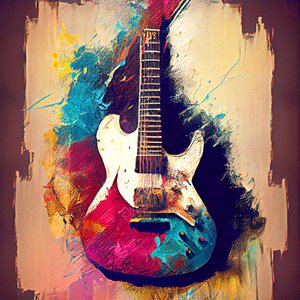 Elektrische Gitarre von F. Abderrahim